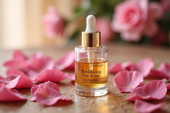 Organic Revitalizing Face Serum bottle